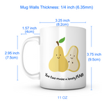 "Lovely Pear" Mug