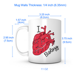 "I Heart Biology" Mug