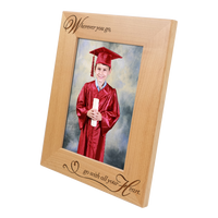 "Go With All Your Heart" Picture Frame
