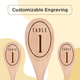 "Table #" Custom Spoons