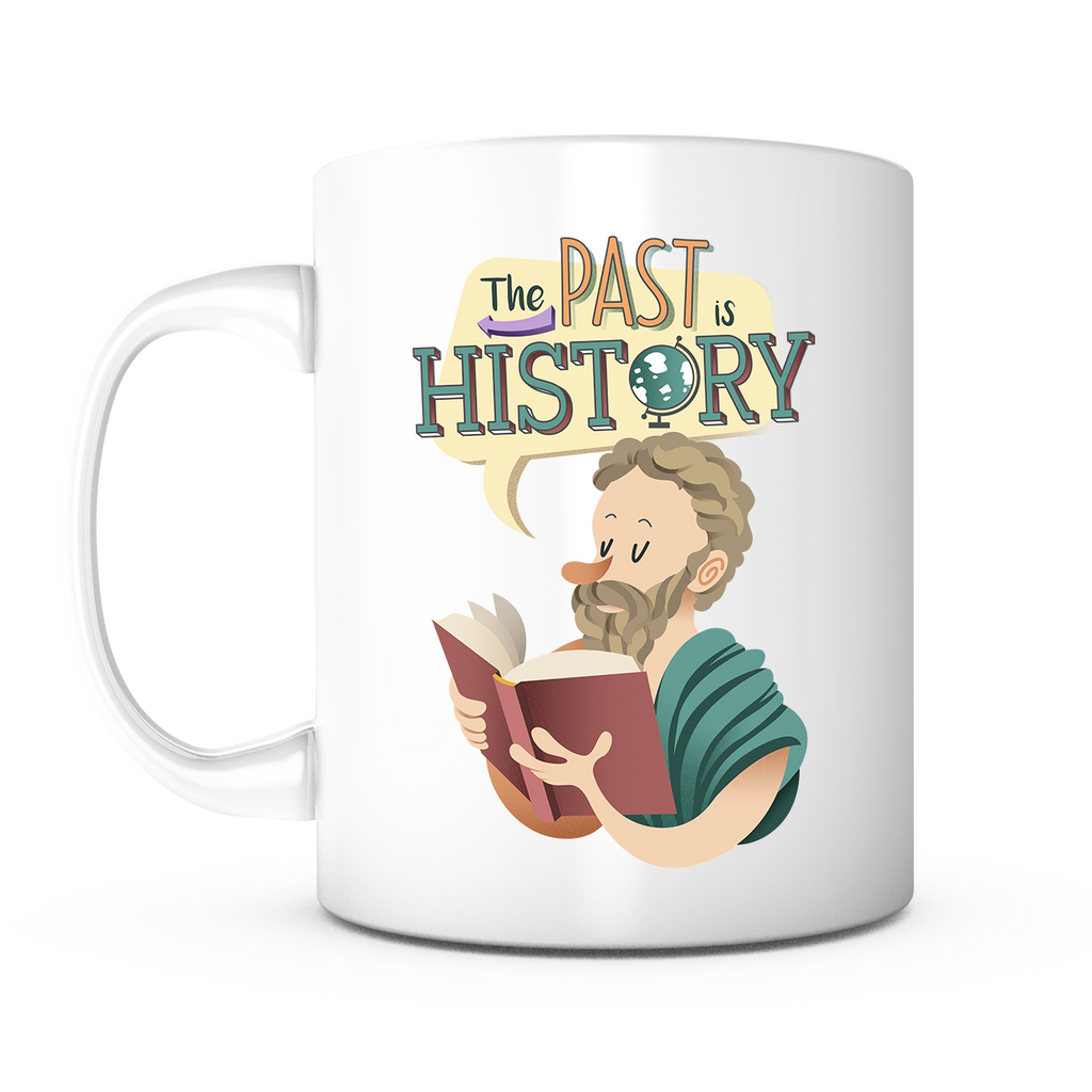 "The Past is History" Mug