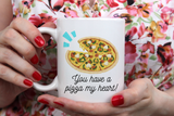 "Missing Pizza" + "A Pizza My Heart" Mug Set