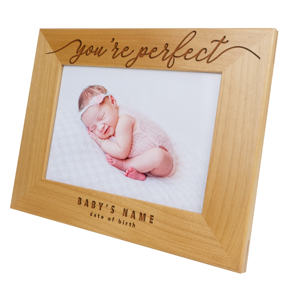 "You're Perfect" Customized Frame